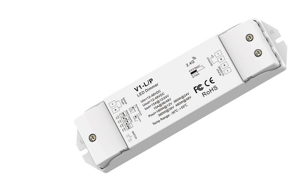 1*15A 2.4G Wireless RF Dimmer