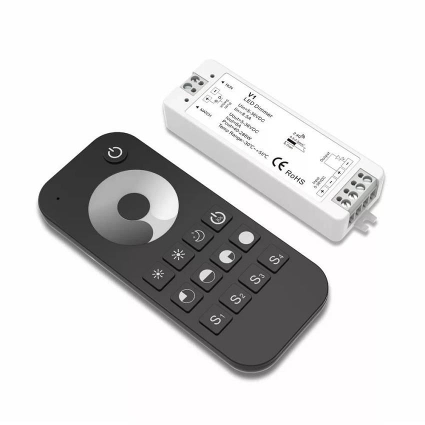 1*8A 2.4G Wireless RF Dimmer