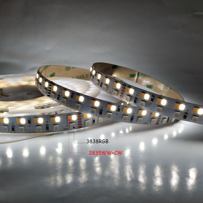 3838 RGBCCT Strip Light 288leds/M